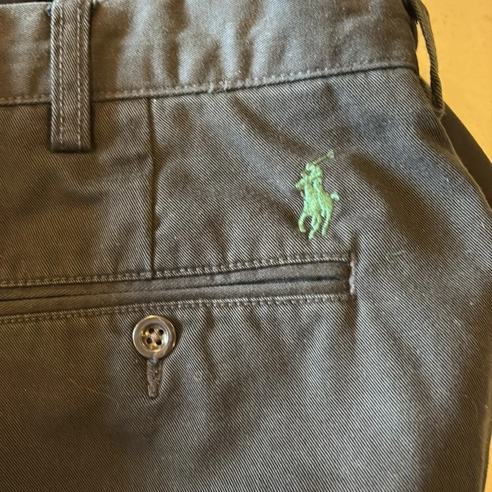 Polo Ralph Lauren Mens 38 Black Preston Pants